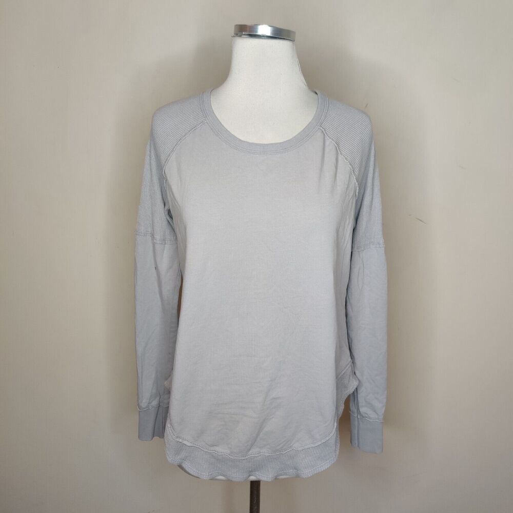 Te Verde Long Sleeve Shirt Tee Waffle Trim